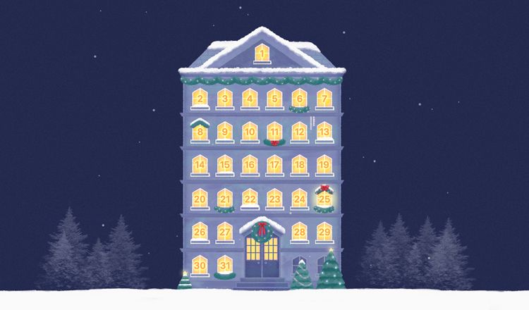 홀리데이 어드벤트 캘린더 오픈