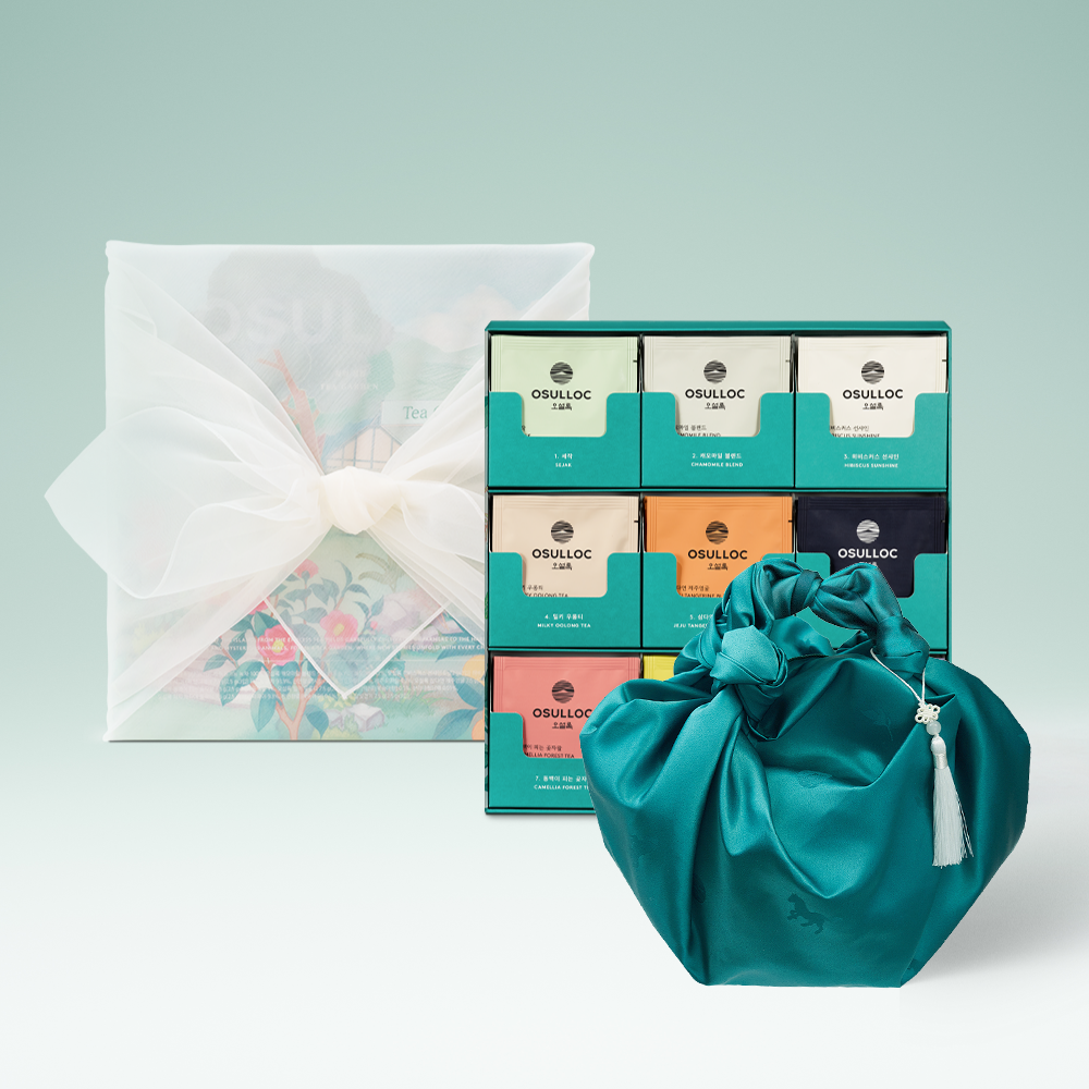 [보자기] 차의 정원 9종 27입 & 한복가방