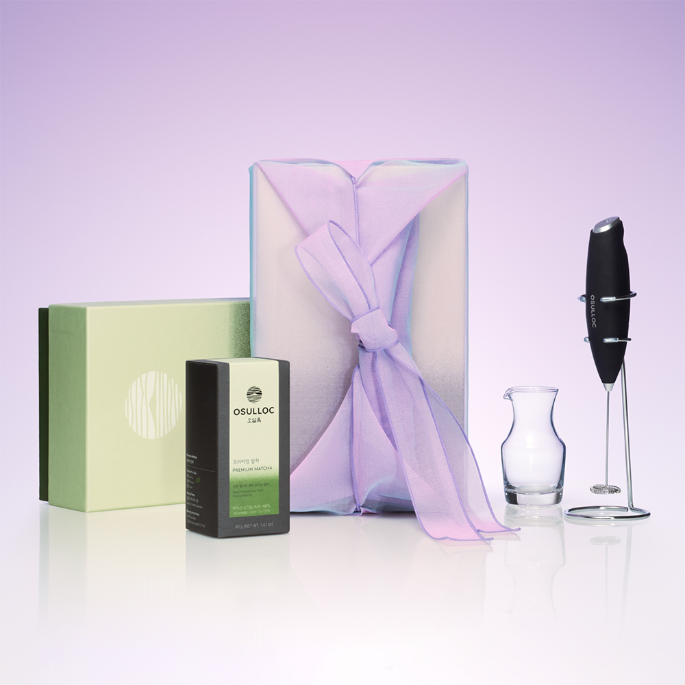 [한정 보자기] 말차 리추얼 기프트 (블랙)