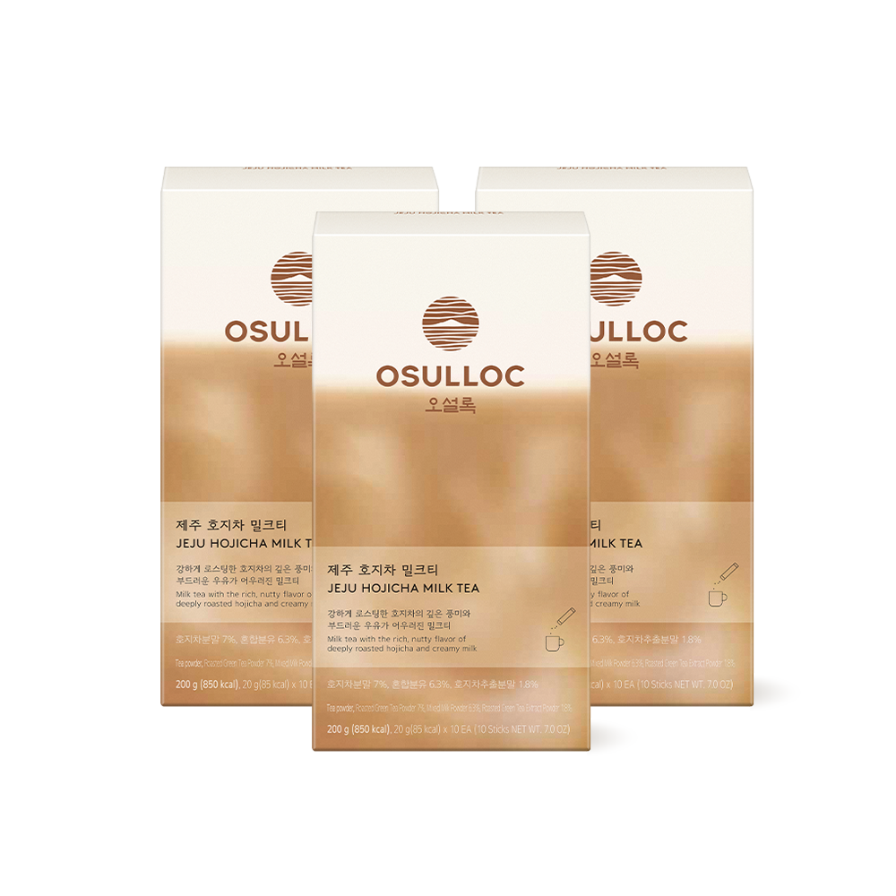 제주 호지차 밀크티 10입 3 SET