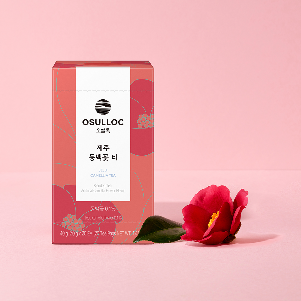 제주 동백꽃 티