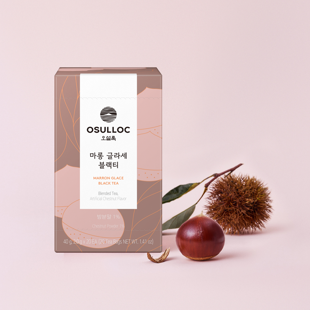 마롱 글라세 블랙티