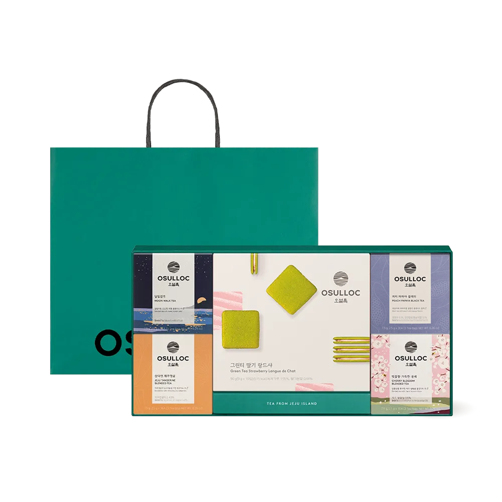 딸기 랑드샤 티 4종 세트