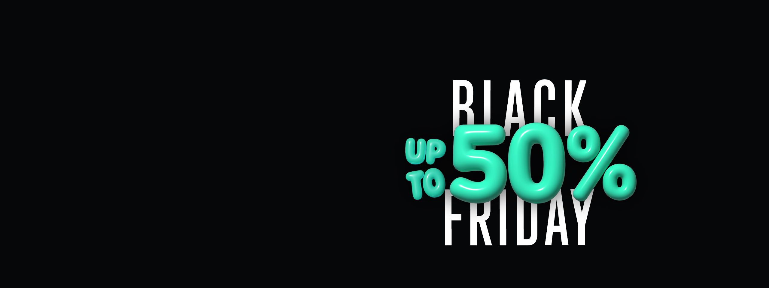 일 년만에 돌아온 <br>블랙프라이데이 ~50%