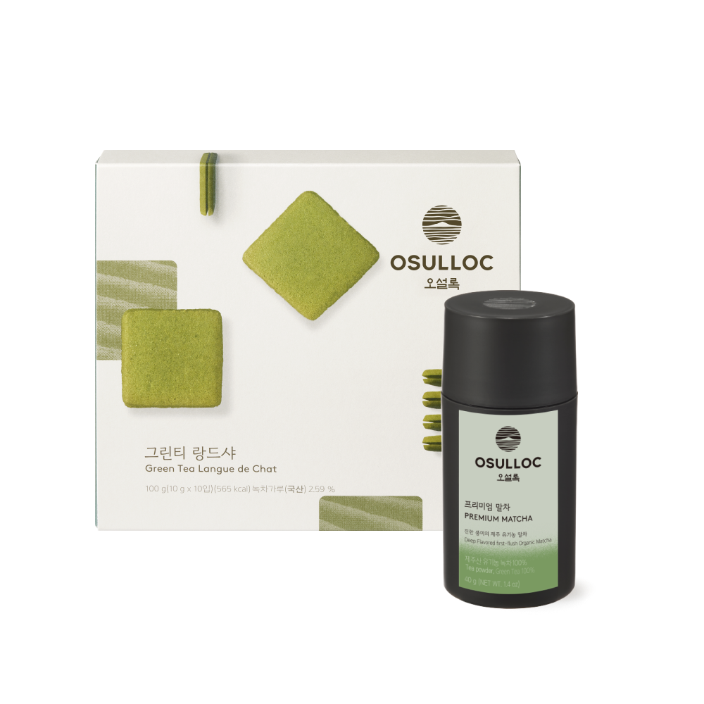 프리미엄 말차 & 랑드샤 세트