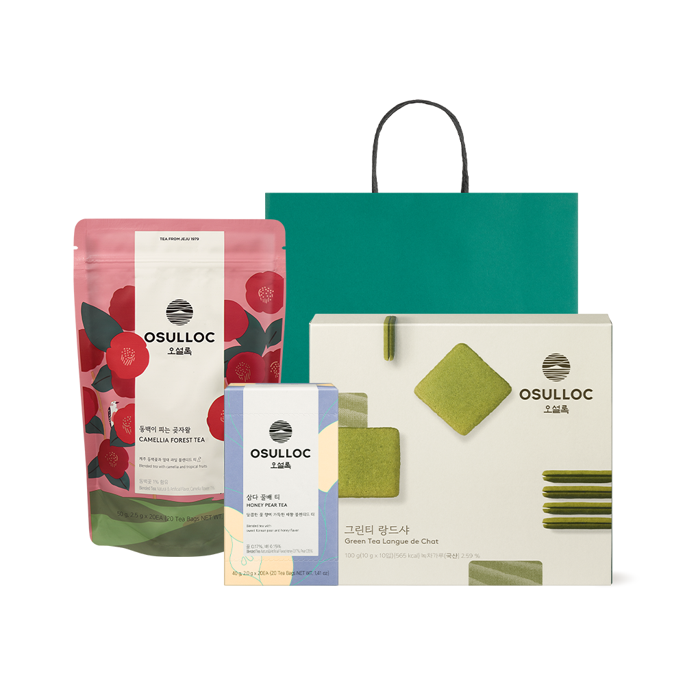 동백&꿀배 랑드샤 티타임