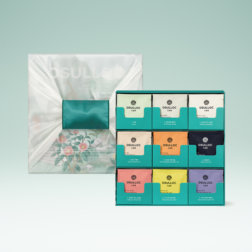 [보자기] 차의 정원 9종 27입