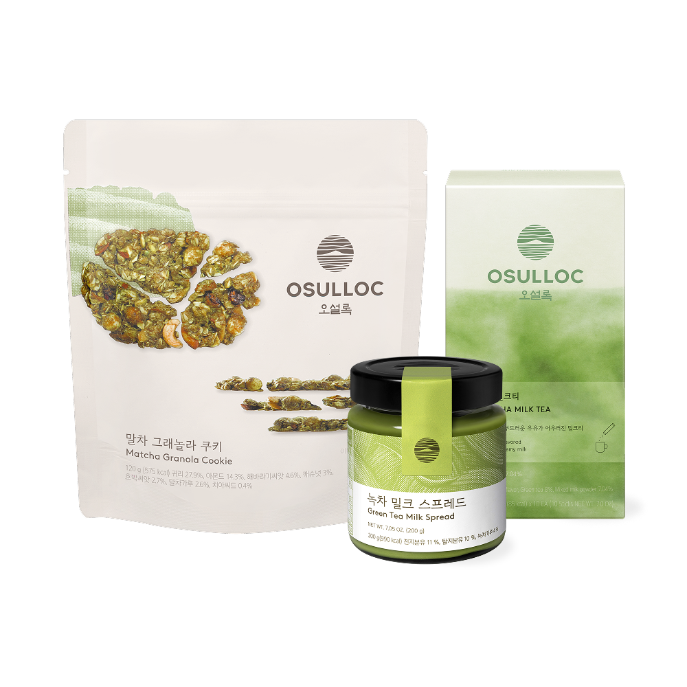 [말쫀쿠 SET] 그래놀라 + 스프레드 + 말차 밀크티
