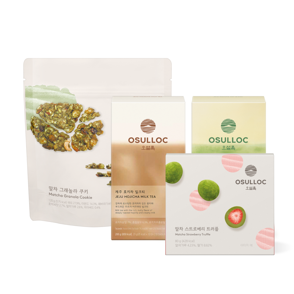 신상 밀크티 2종 + 신상 티푸드 2종