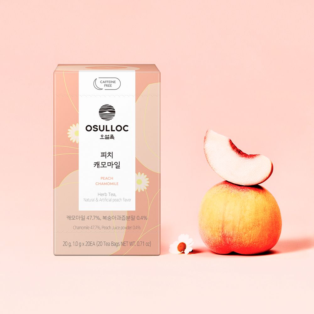 [무카페인] 피치 캐모마일