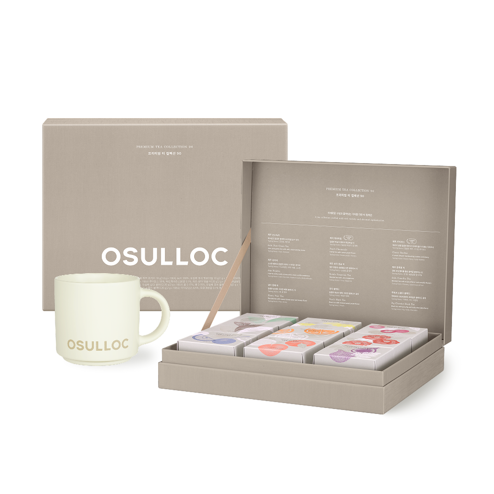 프리미엄 티 컬렉션 9종 90입 + 베이직 머그 350ml