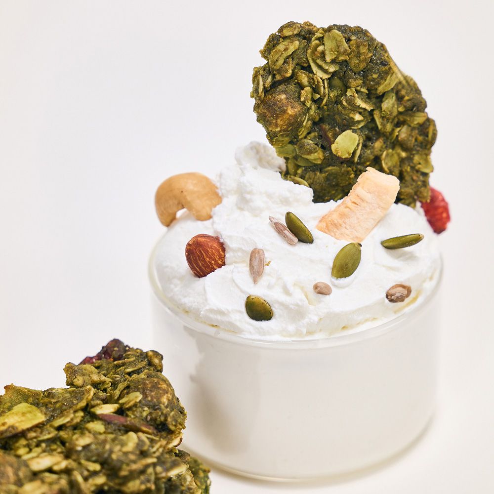 말차 그래놀라 쿠키