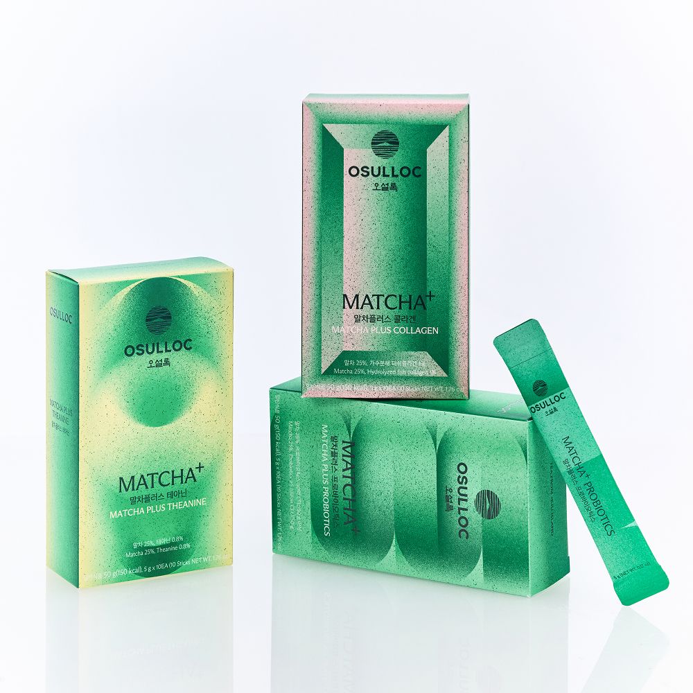 말차플러스 3종 (콜라겐, 프로바이오틱스, 테아닌)