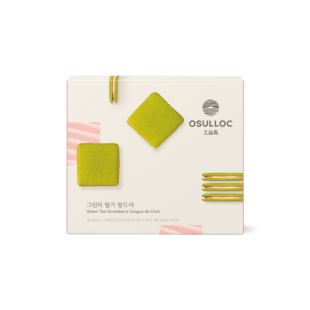 그린티 딸기 랑드샤