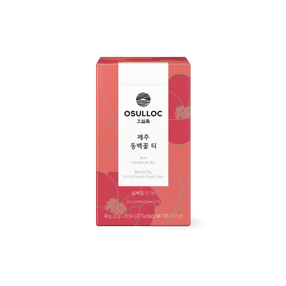 제주 동백꽃 티