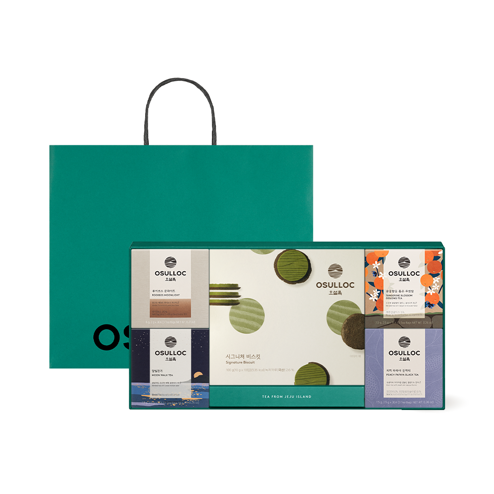 오설록 시그니처 비스킷 티 4종 세트
