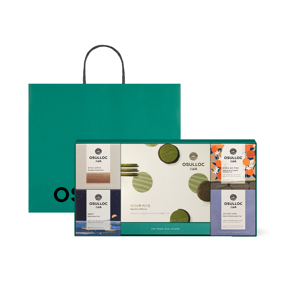 오설록 시그니처 비스킷 티 4종 세트