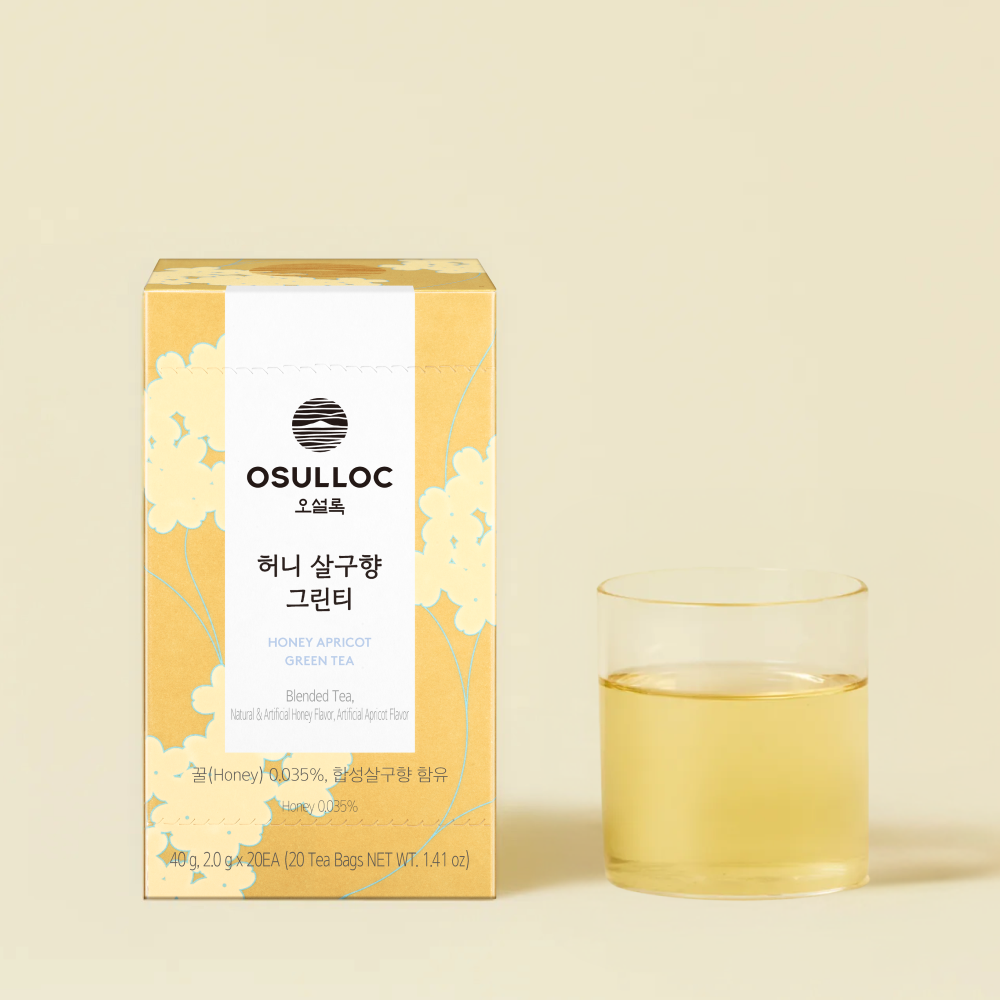 허니 살구향 그린티