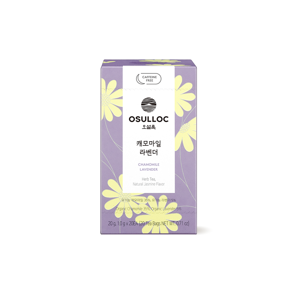 [유기농, 무카페인] 캐모마일 라벤더 20입