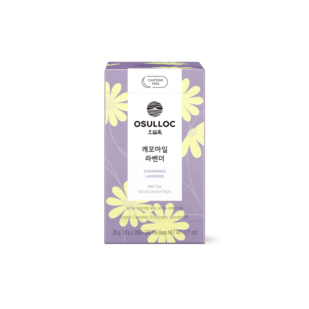 [유기농, 무카페인] 캐모마일 라벤더 20입