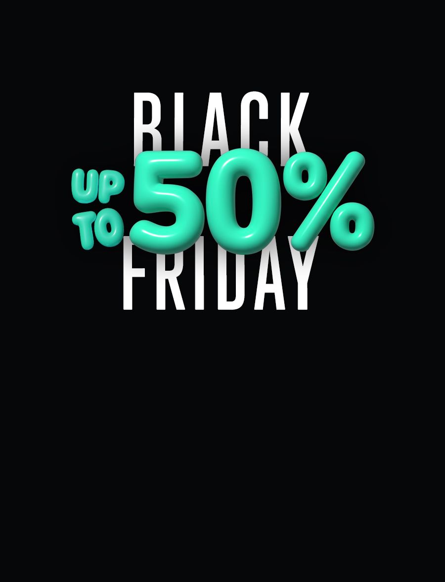 일 년만에 돌아온 <br>블랙프라이데이 ~50%