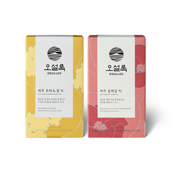 제주 유채꿀 티&동백꽃 티