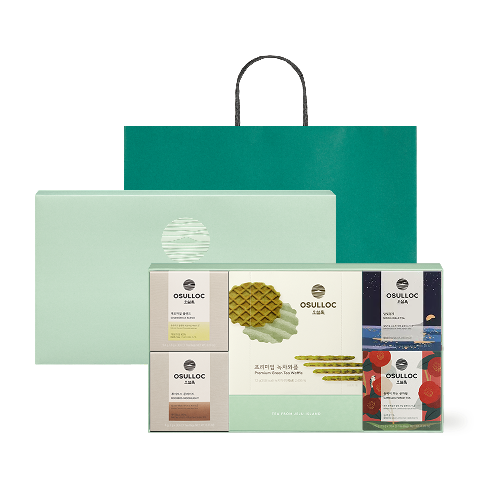 와플 허브 티 4종 세트