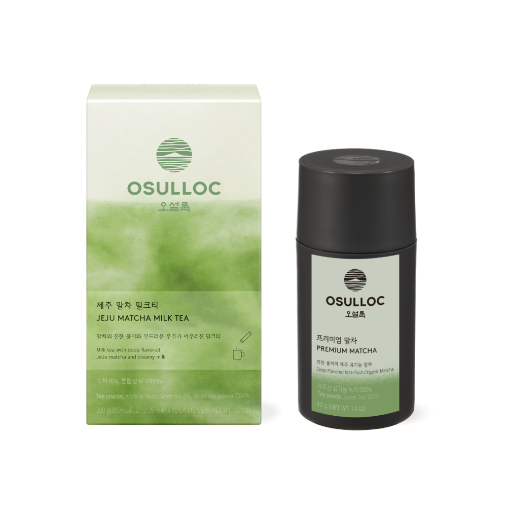 프리미엄 말차 & 밀크티 세트
