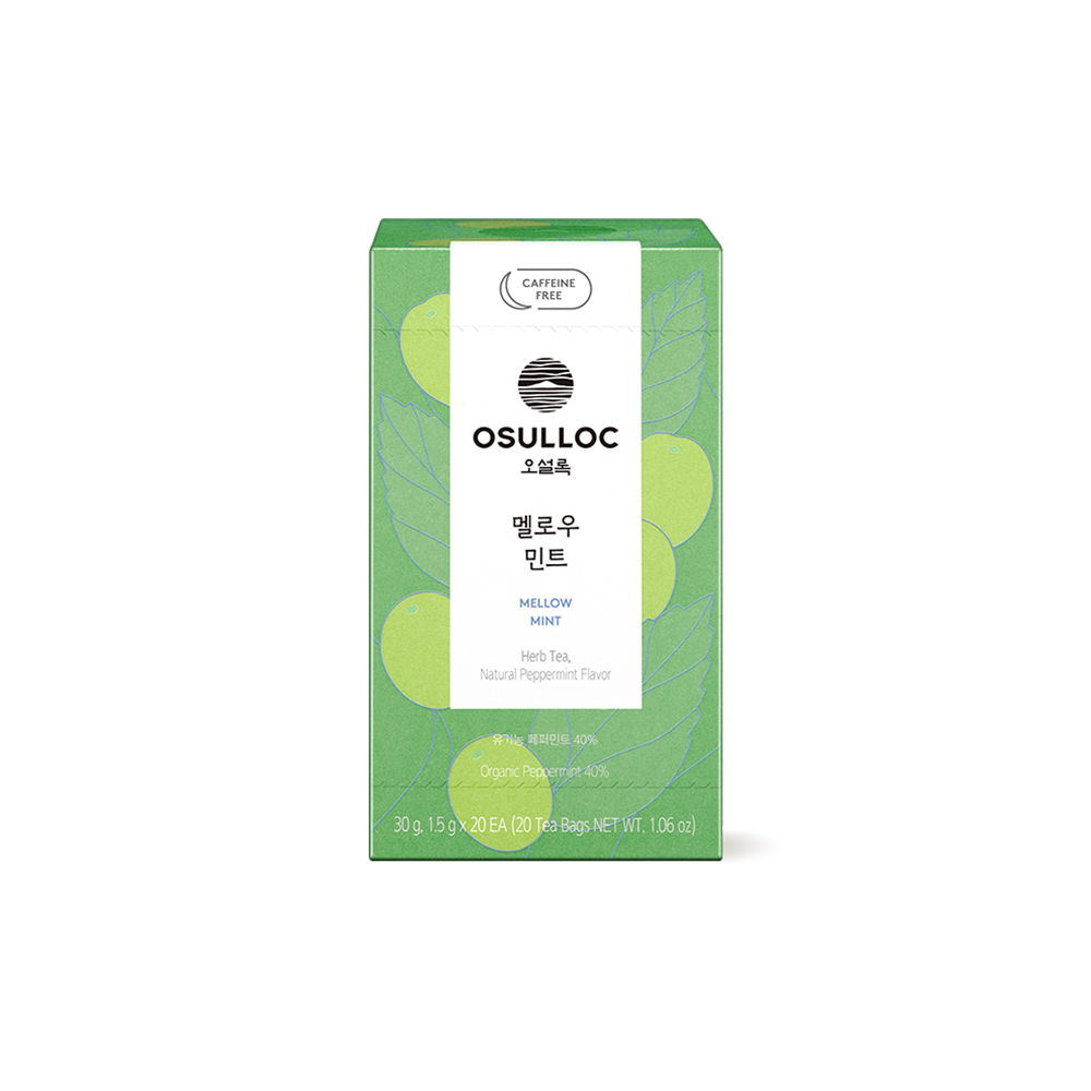 [유기농, 무카페인] 멜로우 민트 20입