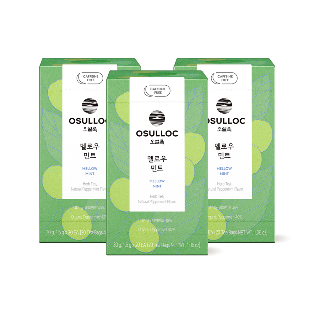 [유기농, 무카페인] 멜로우 민트 20입 3EA