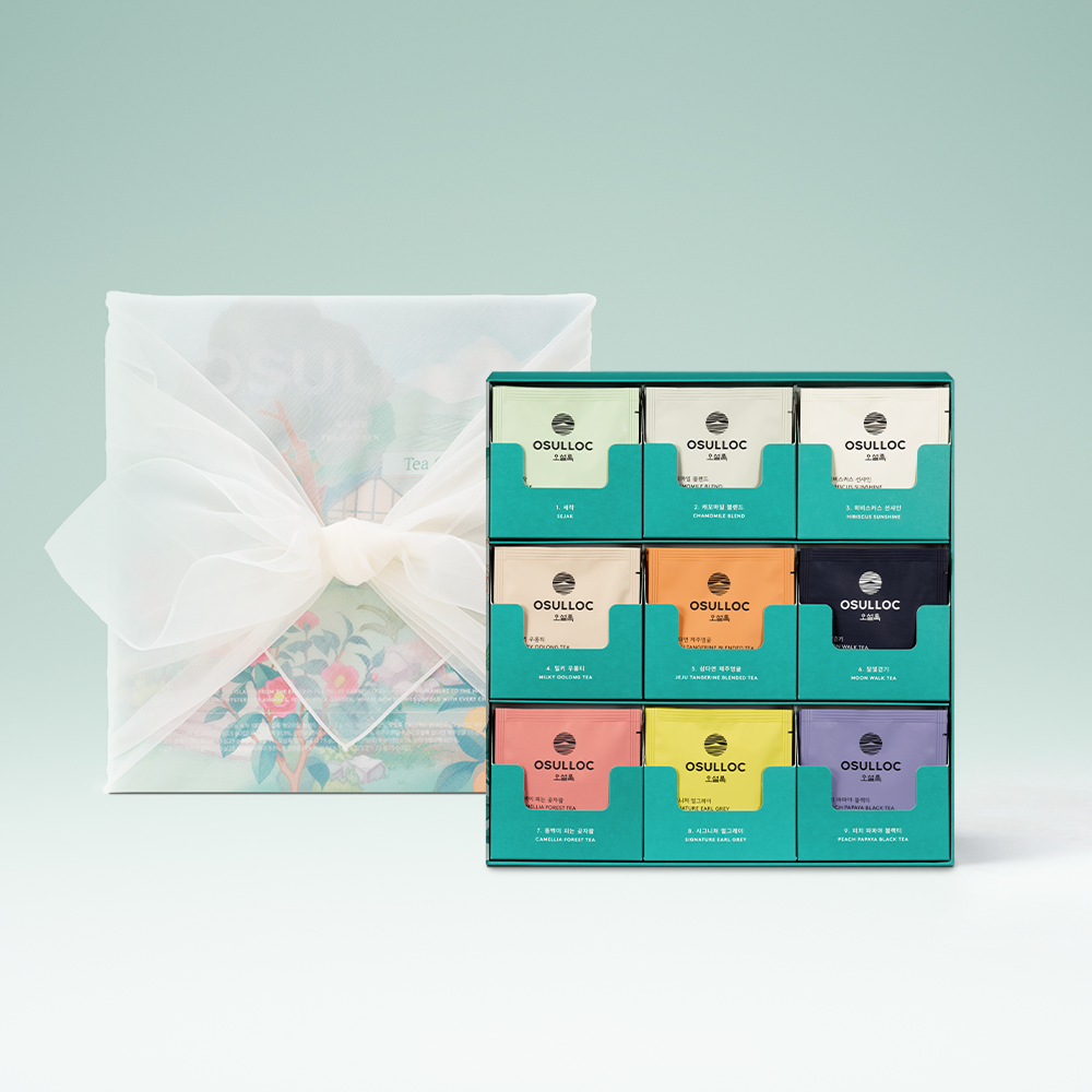 [보자기] 차의 정원 9종 27입