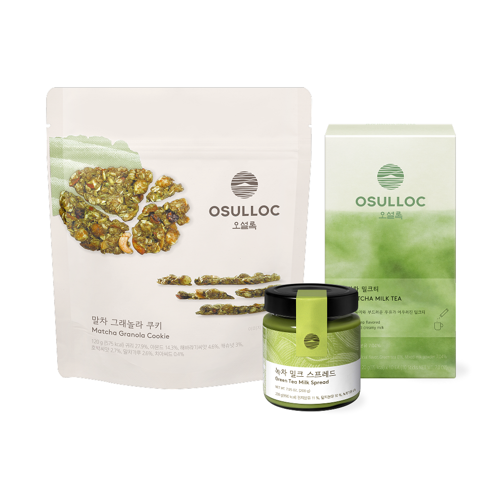 [말쫀쿠 SET] 그래놀라 + 스프레드 + 말차 밀크티