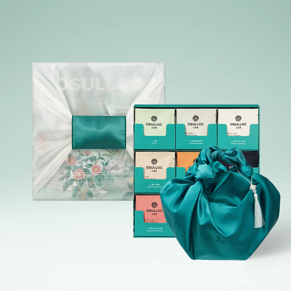 [보자기] 차의 정원 9종 27입 & 한복가방