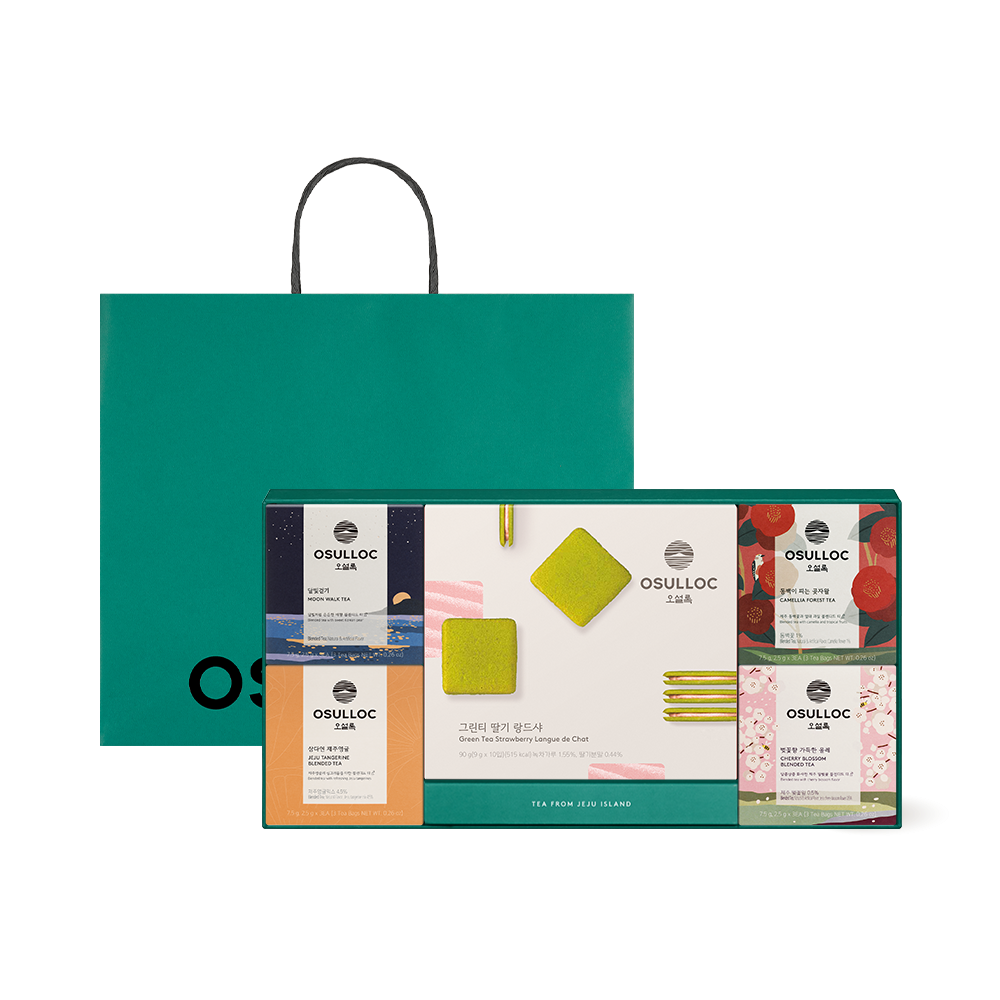 딸기 랑드샤 티 4종 세트