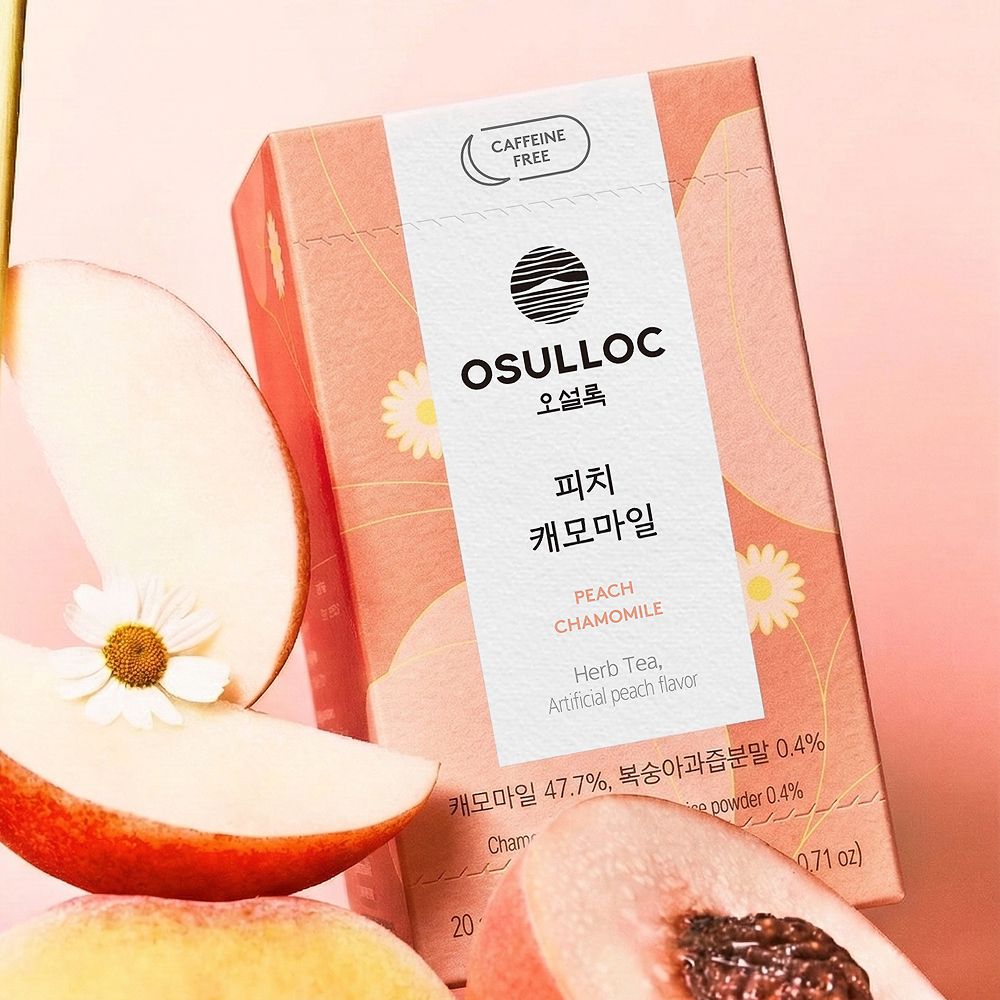 [무카페인] 피치 캐모마일
