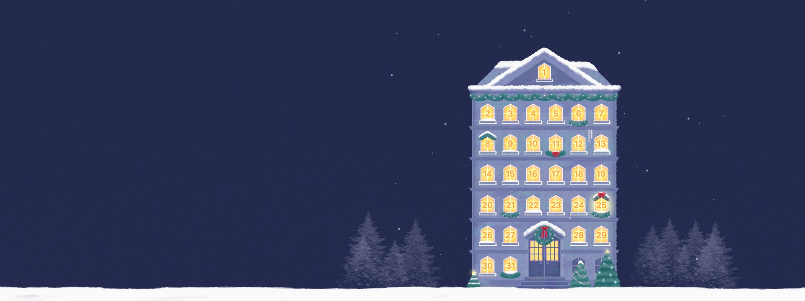 홀리데이 어드벤트 캘린더 오픈