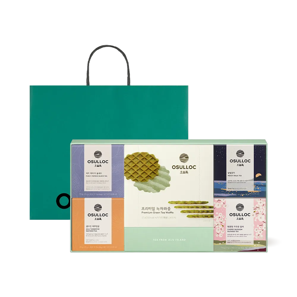 오설록 와플 티 4종 세트