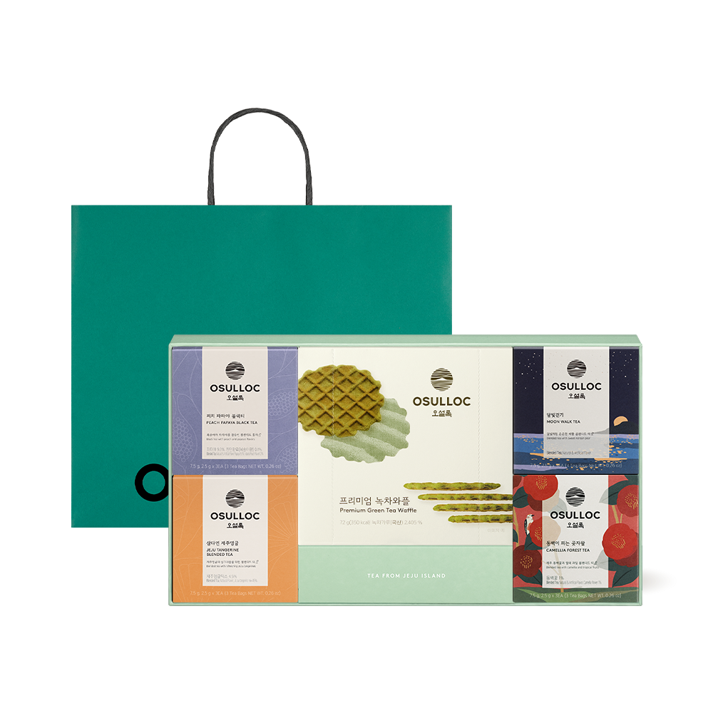 오설록 와플 티 4종 세트