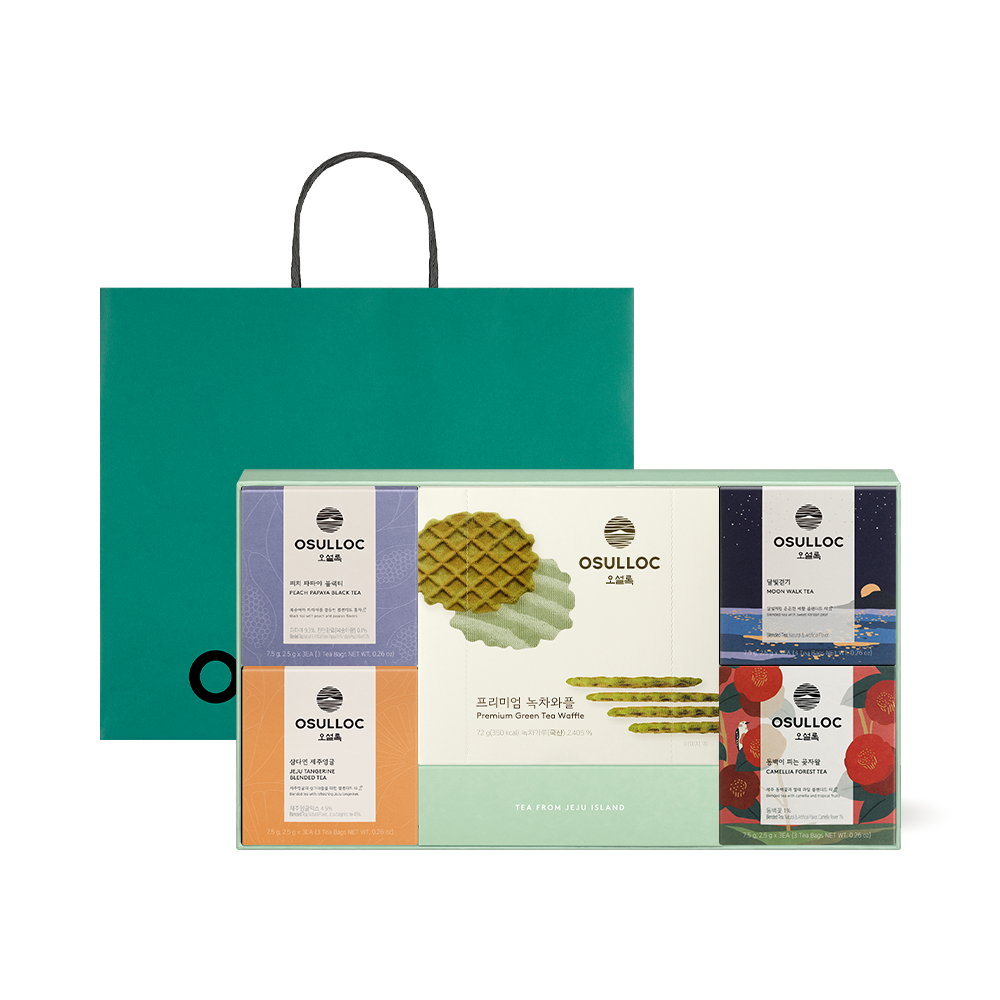 오설록 와플 티 4종 세트