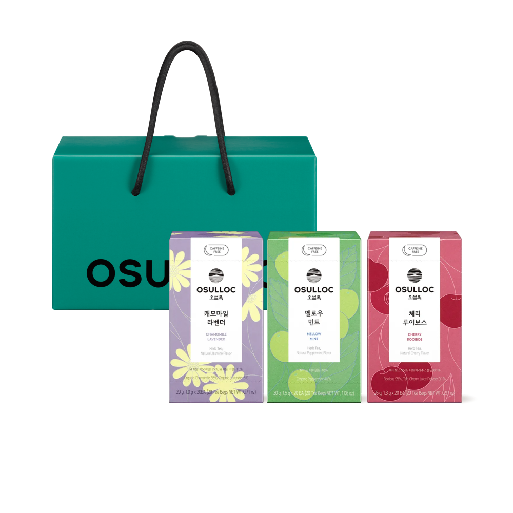 [무카페인] 신상 허브티 3종 60입