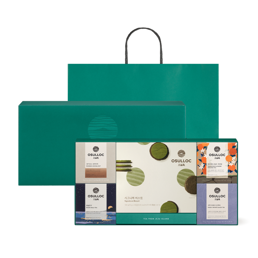 시그니처 비스킷 티 4종 세트