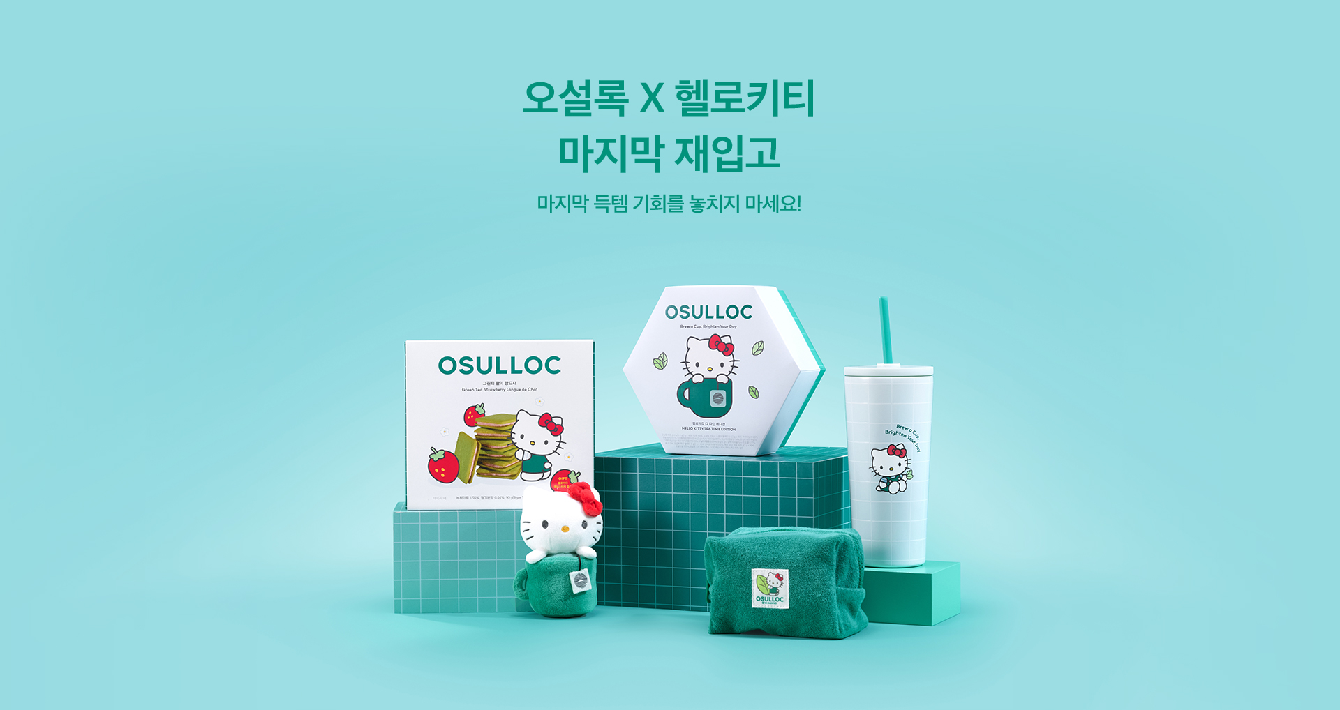 오설록 X 헬로키티 마지막 재입고