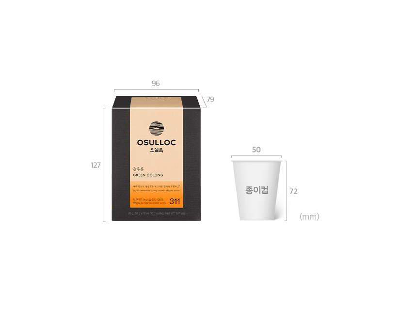 청우롱 10입 Sizes