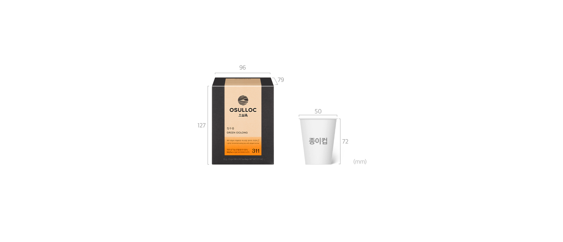 청우롱 10입 Sizes