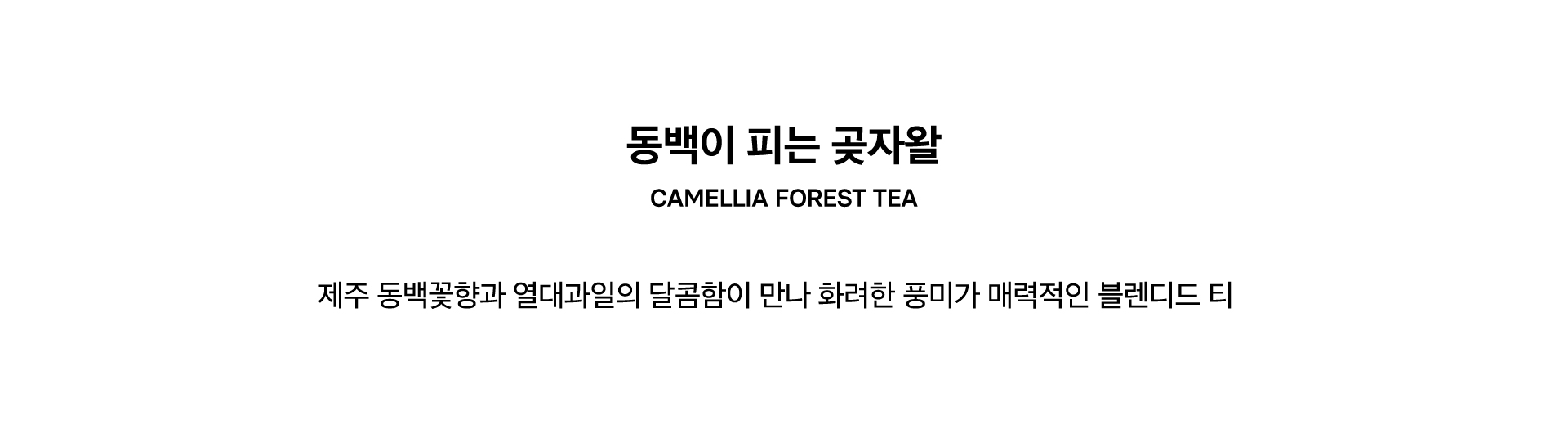 CAMELLIA FOREST TEA