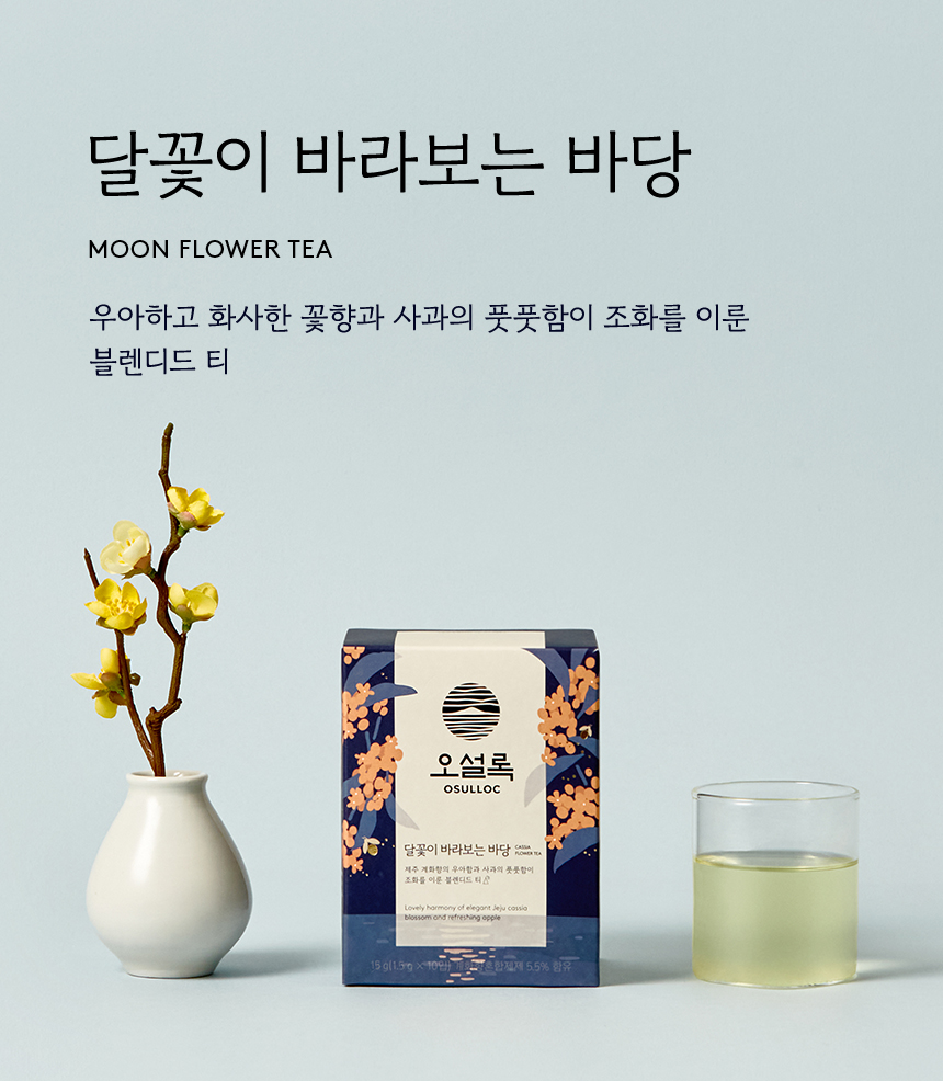 달꽃이 바라보는 바당