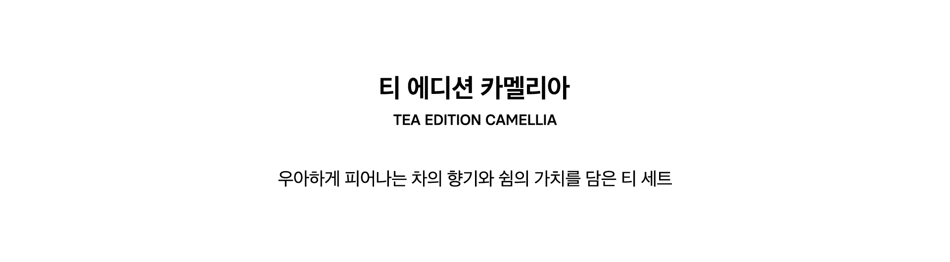 TEA EDITION CAMELLIA