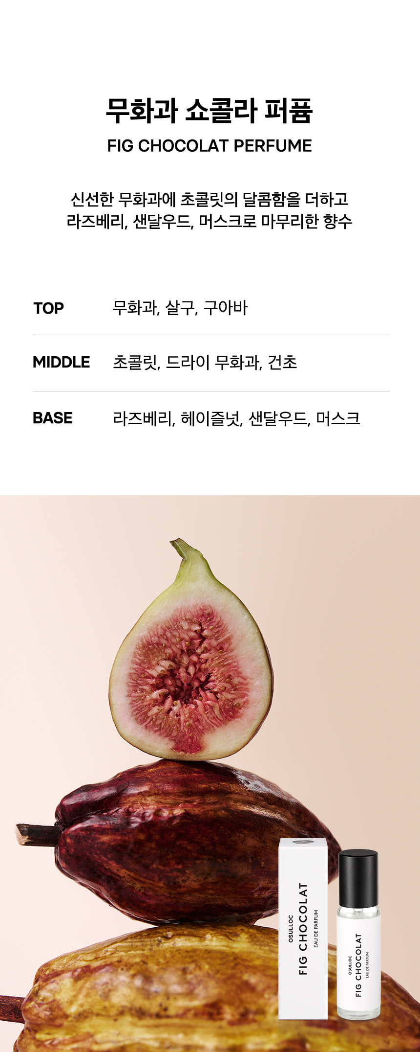 무화과 쇼콜라 퍼퓸, FIG CHOCOLAT PERFUME