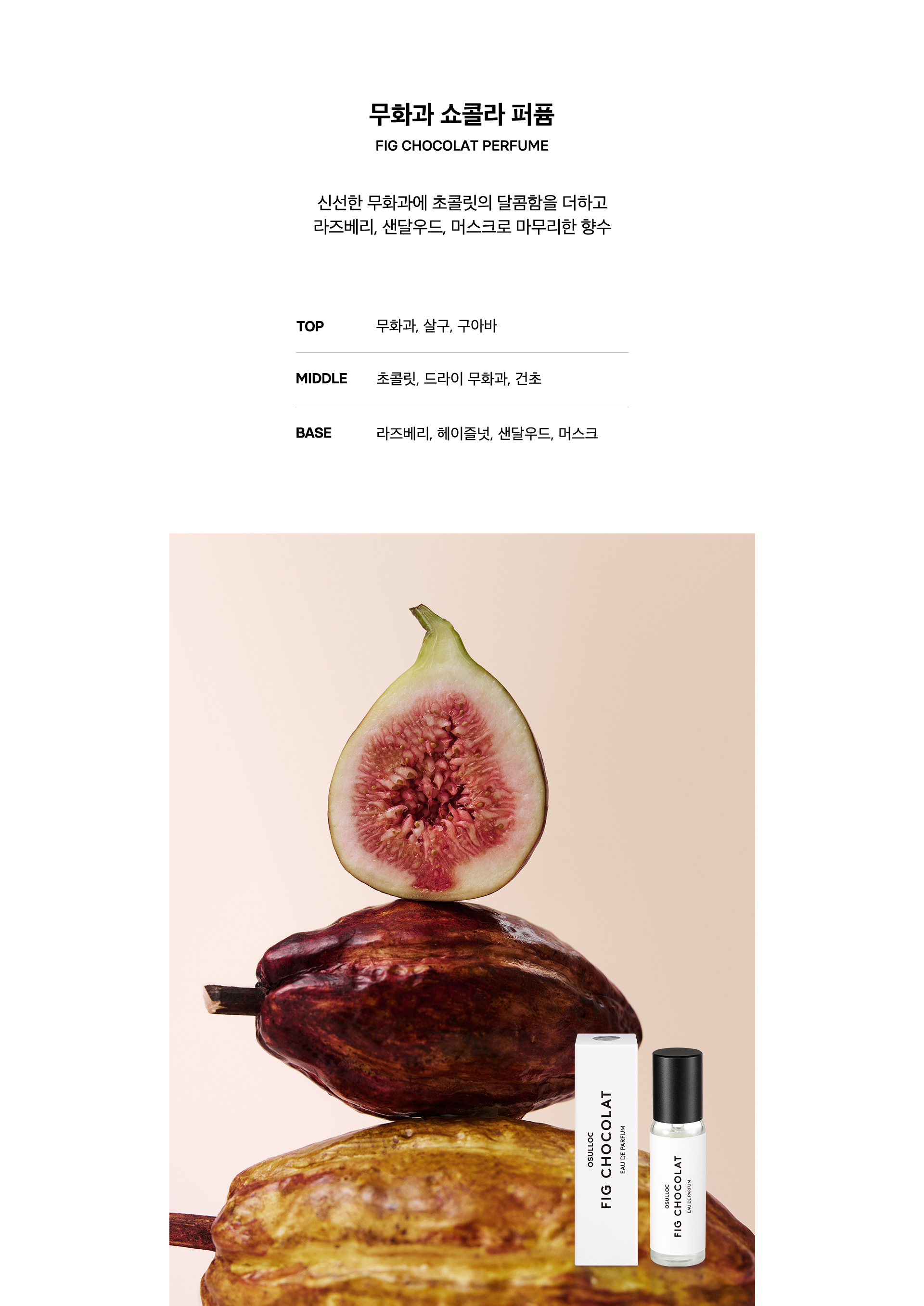 무화과 쇼콜라 퍼퓸, FIG CHOCOLAT PERFUME