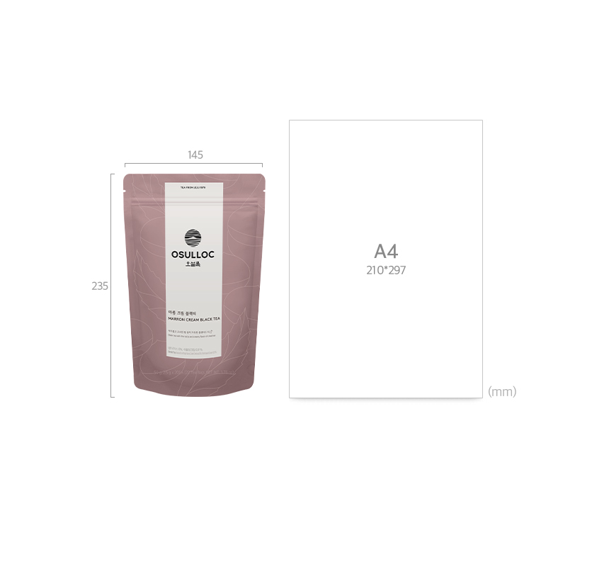 마롱 크림 블랙티 20입 Sizes